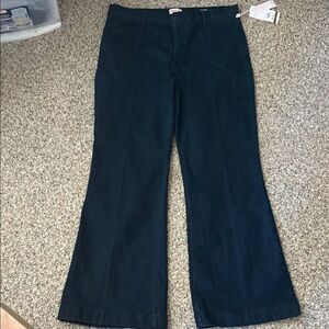 sofia by sofia vergara Dark Navy Flare Wide Leg Jeans